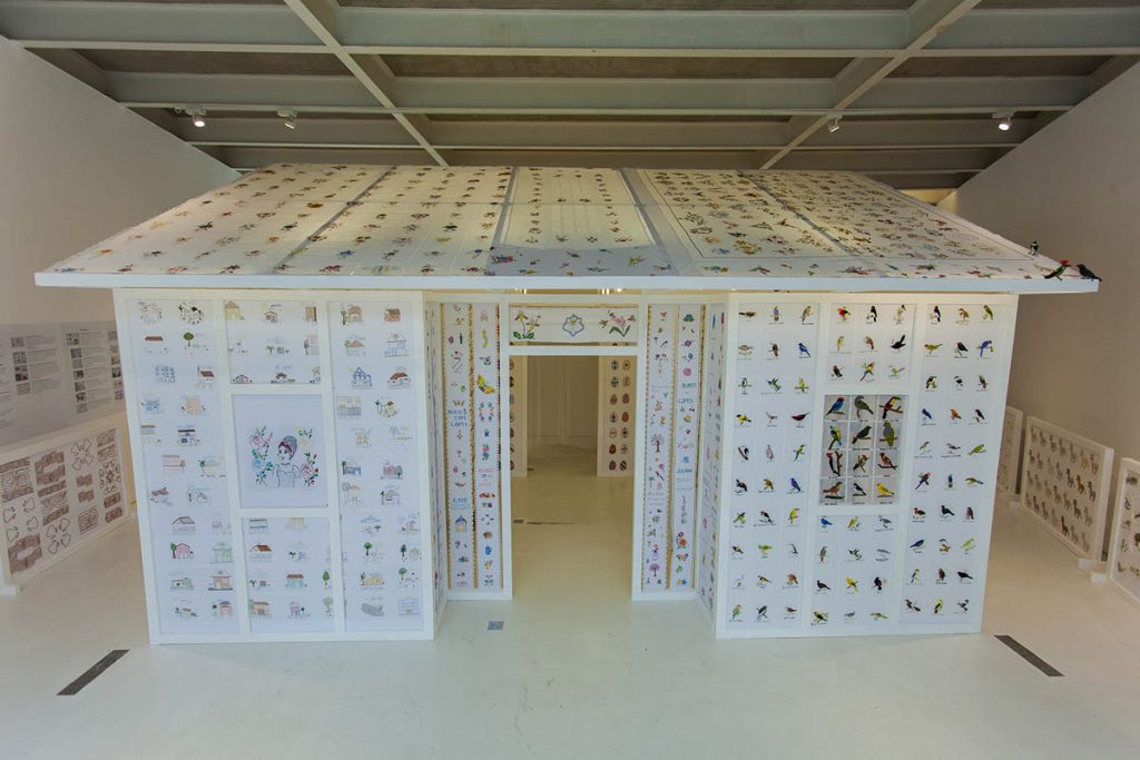 Exposição Casa Bordada. Créditos: Marcos Muzi