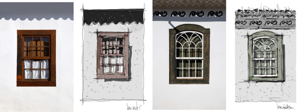 Formas, cores e sombras de janelas retratadas por Mariana Orsi e José Ricardo Basiches