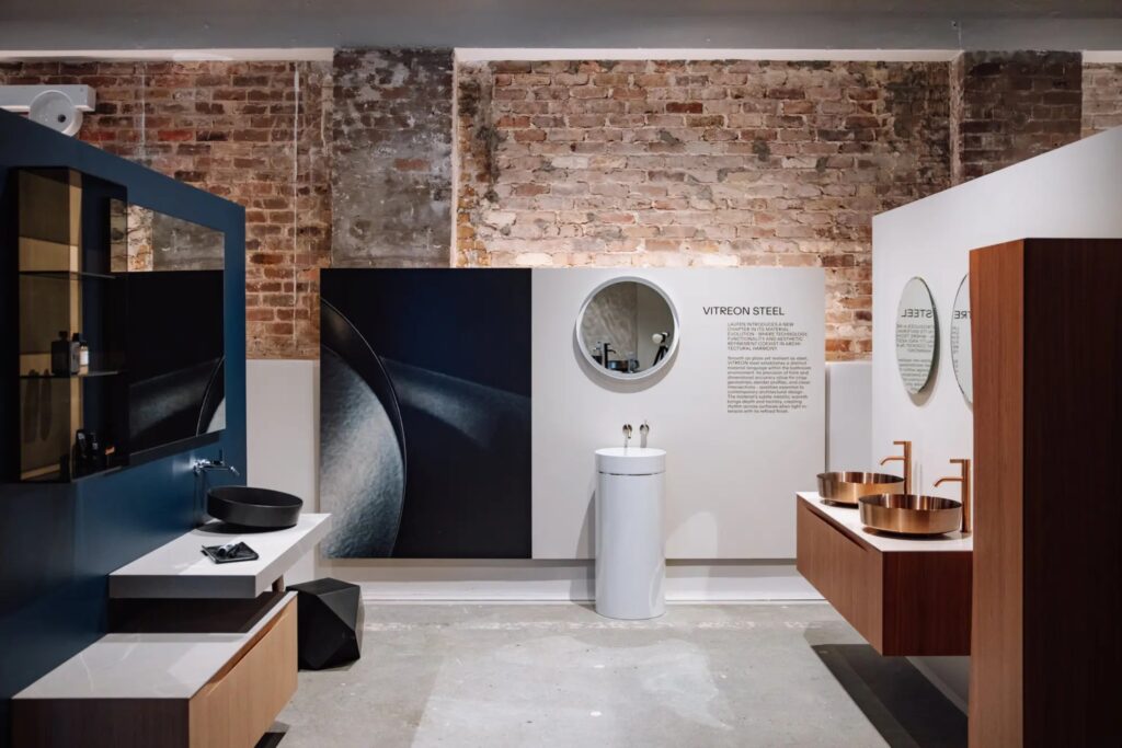 Área de exposição de produtos no Sydney Gallery