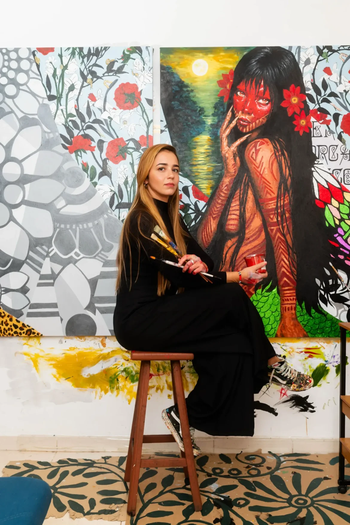 Ananda Nahu ocupa a White Box do Rosewood São Paulo com a exposição "Encantaria de Iara"