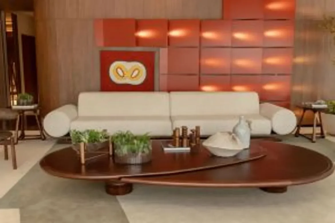 Leo Romano assina apartamento que combina design brasileiro, arte e tecnologia em Goiânia