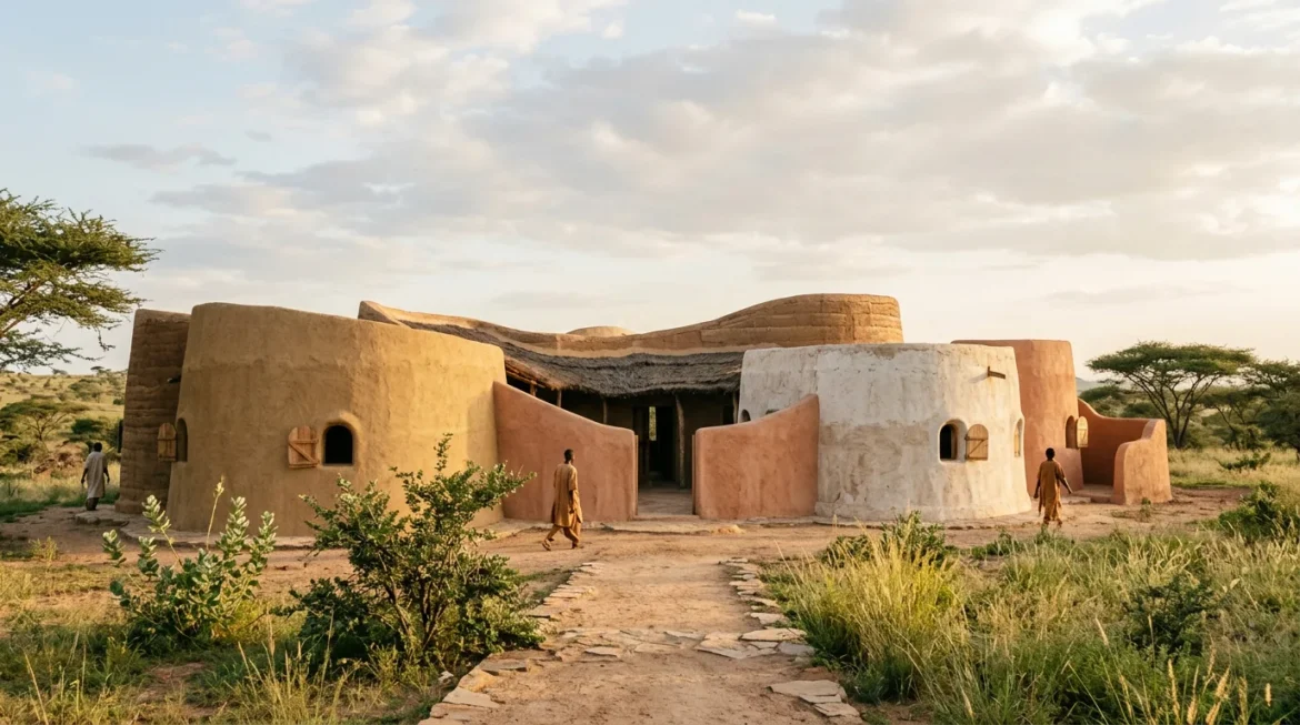 Aldeia Kirdi - arquitetura africana e geometria fractal
