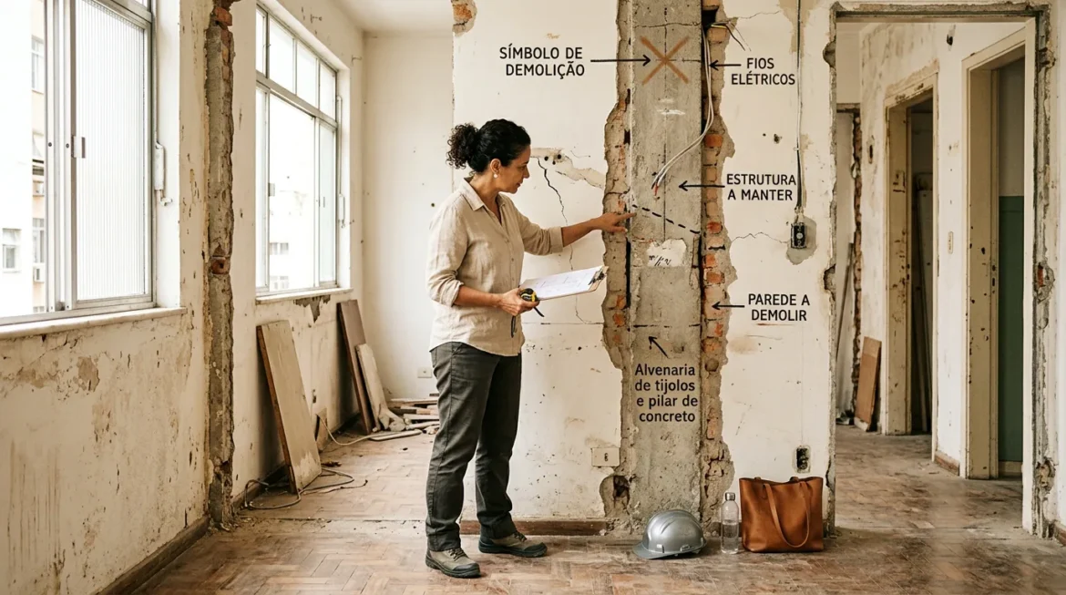Retrofit antigo: quais paredes podem ser demolidas
