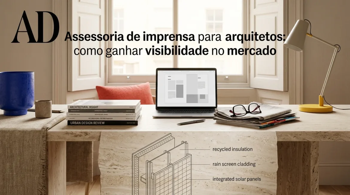 Assessoria de imprensa para arquitetos: como ganhar visibilidade no mercado