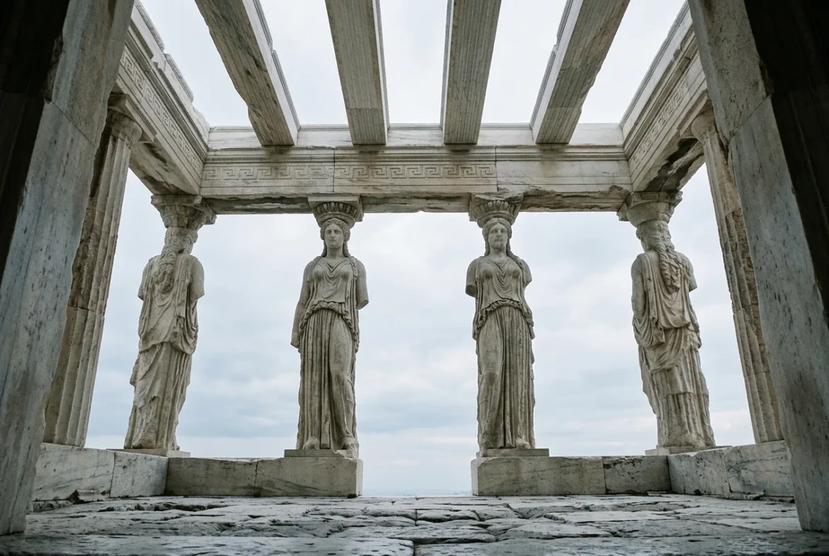Cariátides: A História das Esculturas na Acrópole de Atenas