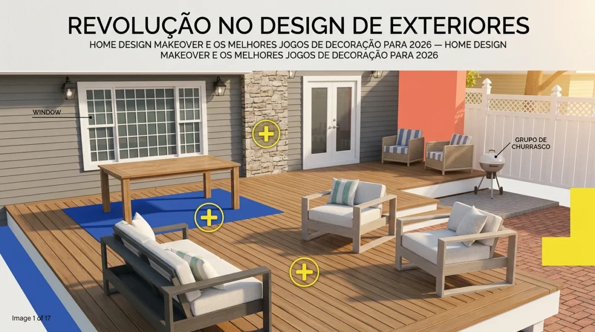 Home Design Makeover: Melhores Jogos de Decoração 2026