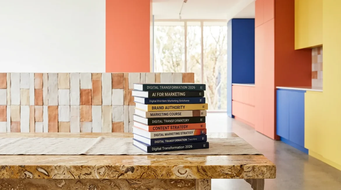 12 livros de marketing digital para transformar seu escritório em 2026
