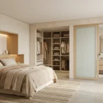Quarto de casal com closet e suíte: medidas