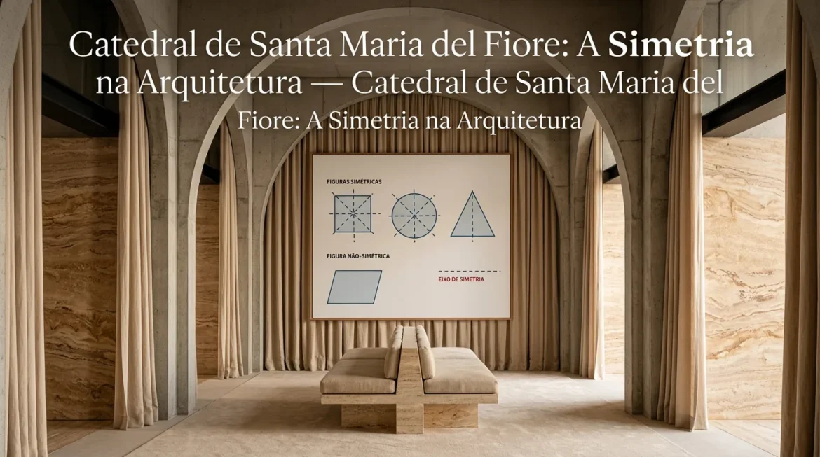 Catedral de Santa Maria del Fiore e a Simetria Arquitetônica