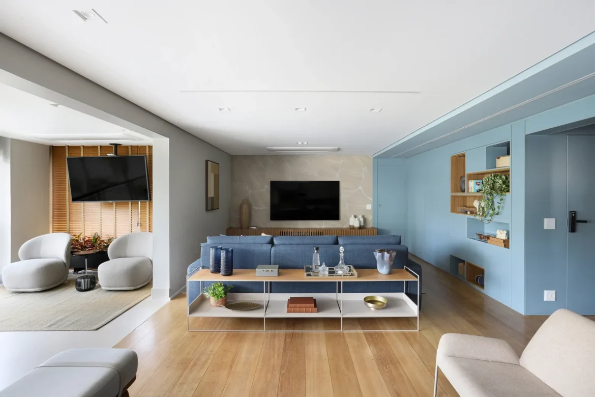 Entre memória e transformação, apartamento na Aclimação ganha nova configuração para acompanhar a evolução de uma família