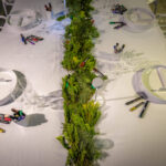 Christmas Atelier LAUFEN reúne profissionais em experiência sensorial com Saphirkeramik