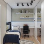 Quarto de solteiro: 20 ideias para montar e organizar